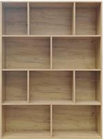 Pakketo Evergin Βιβλιοθήκη Oak Απόχρωση 100x30x135cm 072-000153