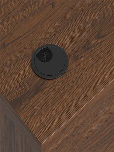Pakketo Fesialo Επαγγελματικό Γραφείο Ξύλινο Wenge 120x70x75cm 030-000028