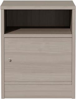 Pakketo Foly Κομοδίνο Ξύλινο Γκρι 40x40x50cm 049-000070