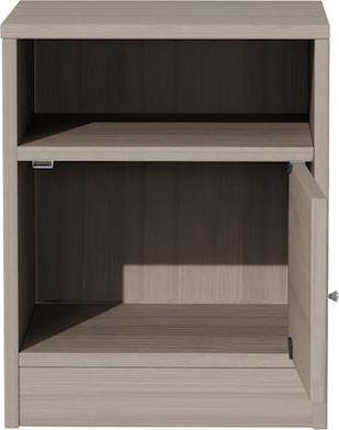 Pakketo Foly Κομοδίνο Ξύλινο Γκρι 40x40x50cm 049-000070