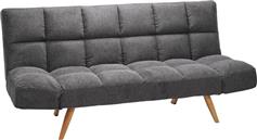 Pakketo Freddo Τριθέσιος Καναπές Κρεβάτι Ανθρακί 181x81x86cm 024-000048