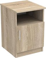 Pakketo Galdi Κομοδίνο Ξύλινο Μπεζ 40x45x60cm 361-000033