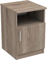 Pakketo Galdi Κομοδίνο Ξύλινο Καφέ 40x45x60cm 361-000034