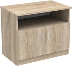 Pakketo Galdow Κομοδίνο Ξύλινο Μπεζ 80x45x60cm 361-000037