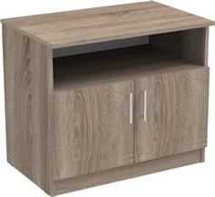 Pakketo Galdow Κομοδίνο Ξύλινο Καφέ 80x45x60cm 361-000038
