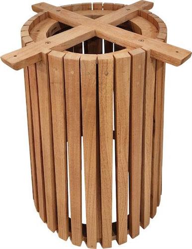 Pakketo Galy Βάση Τραπεζιού από Ξύλο σε Μπεζ Χρώμα 60x60x75cm 343-000118