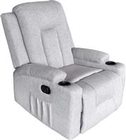 Pakketo Gessel Πολυθρόνα Relax Γκρι-Μπεζ 80x90x98cm 331-000008