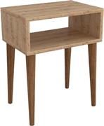 Pakketo Hank Κομοδίνο Ξύλινο Μπεζ 45x30x60cm 197-000307