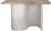 Pakketo Jeckie Κονσόλα Ξύλινη Λευκή Μ120xΠ38xΥ80cm 415-000012