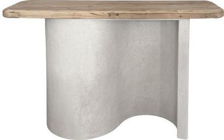 Pakketo Jeckie Κονσόλα Ξύλινη Λευκή Μ120xΠ38xΥ80cm 415-000012