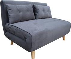 Pakketo Josuane Διθέσιος Καναπές Κρεβάτι Ανθρακί 122x80x81cm 035-000107