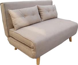 Pakketo Josuane I Διθέσιος Καναπές Κρεβάτι Μπεζ 122x80x81cm 035-000113