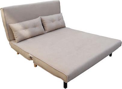 Pakketo Josuane I Διθέσιος Καναπές Κρεβάτι Μπεζ 122x80x81cm 035-000113
