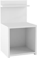 Pakketo Kassito Κομοδίνο Ξύλινο Λευκό 35x32x63cm 120-000476