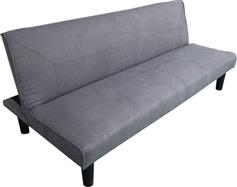 Pakketo Kedran Τριθέσιος Καναπές Κρεβάτι Ανθρακί 166x75.5x70cm 035-000116