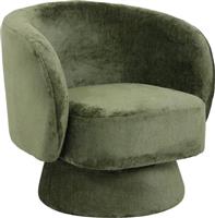 Pakketo Kreslo Πολυθρόνα Περιστρεφόμενη Χακί 78x81x77cm 110-000077