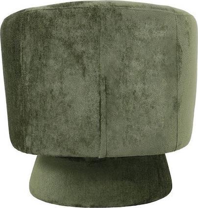 Pakketo Kreslo Πολυθρόνα Περιστρεφόμενη Χακί 78x81x77cm 110-000077