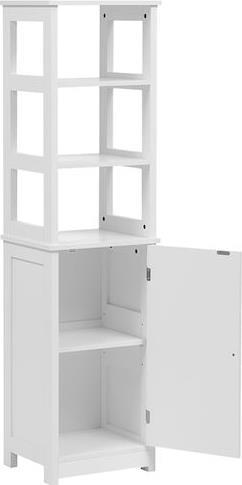 Pakketo Larben Στήλη Μπάνιου Δαπέδου Μ40xΒ33xΥ150cm Λευκή 370-000032