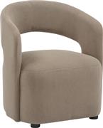 Pakketo Lemouton Πολυθρόνα Γκρι-Μπεζ 69.5x66x80cm 350-000019