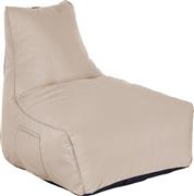 Pakketo Leverian Πουφ Κρεβάτι Αδιάβροχο Μπεζ 76x82x65cm 020-000018