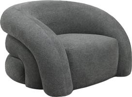 Pakketo Lexy Πολυθρόνα Γκρι 99x88x62cm 110-000066
