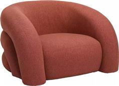 Pakketo Lexy Πολυθρόνα Κεραμιδί 100x89x60cm 110-000120