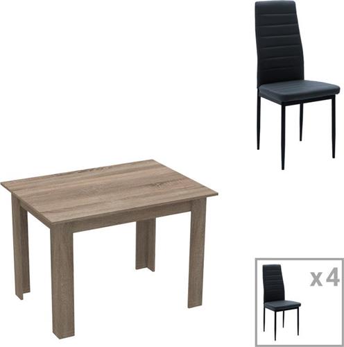 Pakketo Manka-Parker Τραπεζαρία Σετ 5τμχ 80x110cm 200-001161