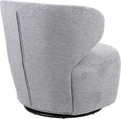 Pakketo Marelia Πολυθρόνα Περιστρεφόμενη Γκρι 73x76x76cm 255-000072