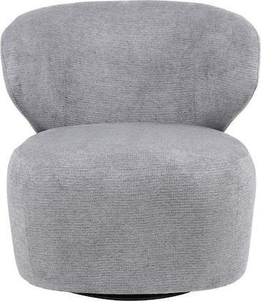 Pakketo Marelia Πολυθρόνα Περιστρεφόμενη Γκρι 73x76x76cm 255-000072