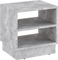 Pakketo Mason Κομοδίνο Ξύλινο Γκρι 40x32x40cm 184-000099