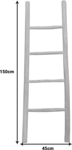 Pakketo Morjeve Σκάλα Ξύλινη με Σκαλοπάτια 45cm 336-000024