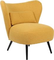 Pakketo Nagreta Μπερζέρα Κίτρινο 77x73x74cm 393-000013