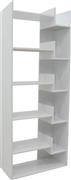 Pakketo Naya Βιβλιοθήκη Λευκή 72x30x182.5cm 123-000240