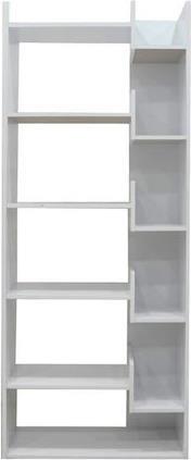 Pakketo Naya Βιβλιοθήκη Λευκή 72x30x182.5cm 123-000240