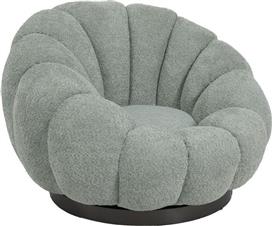 Pakketo Nester Πολυθρόνα Περιστρεφόμενη Φυστικί 98x97x69cm 110-000085