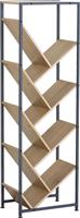 Pakketo Orunta Βιβλιοθήκη Oak-Μαύρο 40x26.5x125cm 085-000034