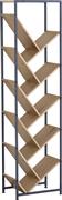 Pakketo Orunta Βιβλιοθήκη Oak-Μαύρο 40x26.5x150cm 085-000035