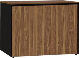 Pakketo Oscar Ντουλάπι Γραφείου Ξύλινο Καρυδί-Ανθρακί 120x40x80cm 246-000021