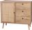 Pakketo Oslo Μπουφές από Ξύλο με Συρτάρια Sonoma Απόχρωση 85x39x79cm 086-000023