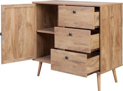 Pakketo Oslo Μπουφές από Ξύλο με Συρτάρια Sonoma Απόχρωση 85x39x79cm 086-000023