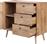 Pakketo Oslo Μπουφές από Ξύλο με Συρτάρια Sonoma Απόχρωση 85x39x79cm 086-000023