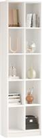 Pakketo Oteca Βιβλιοθήκη Λευκή 51.1x25.4x180cm 176-000199