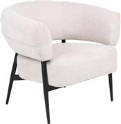 Pakketo Penfel Πολυθρόνα Κρεμ 85x72x73cm 255-000074