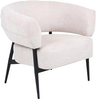 Pakketo Penfel Πολυθρόνα Κρεμ 71x82x74cm 255-000074