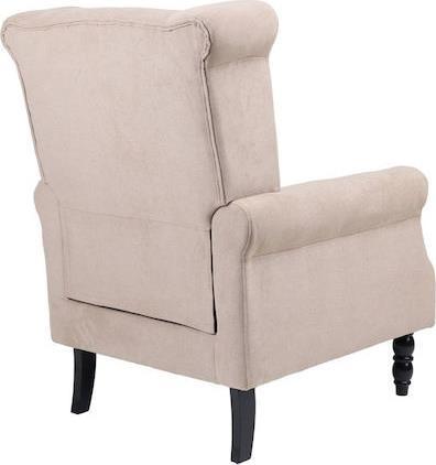 Pakketo Piore Μπερζέρα Μπεζ 77x80x106cm 255-000069