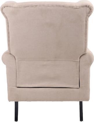 Pakketo Piore Μπερζέρα Μπεζ 77x80x106cm 255-000069