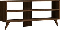 Pakketo Prestige Έπιπλο Τηλεόρασης Ξύλινο Καρυδί Μ120xΠ29.6xΥ50cm 120-000537