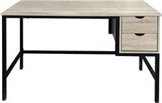 Pakketo Ramen Γραφείο Υπολογιστή Ξύλινο Sonoma με Μεταλλικά Πόδια 120x48x76cm 374-000004