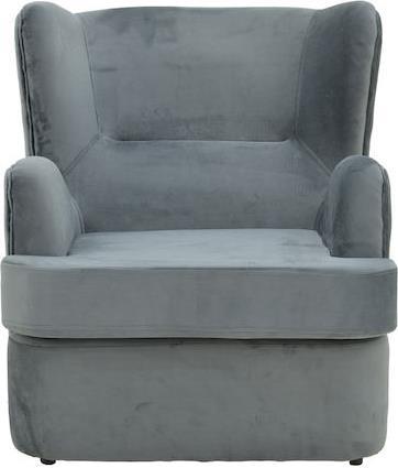 Pakketo Regalo Πολυθρόνα Relax Βελούδινη Ανθρακί 75x88x85cm 392-000009