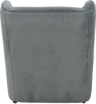 Pakketo Regalo Πολυθρόνα Relax Βελούδινη Ανθρακί 75x88x85cm 392-000009